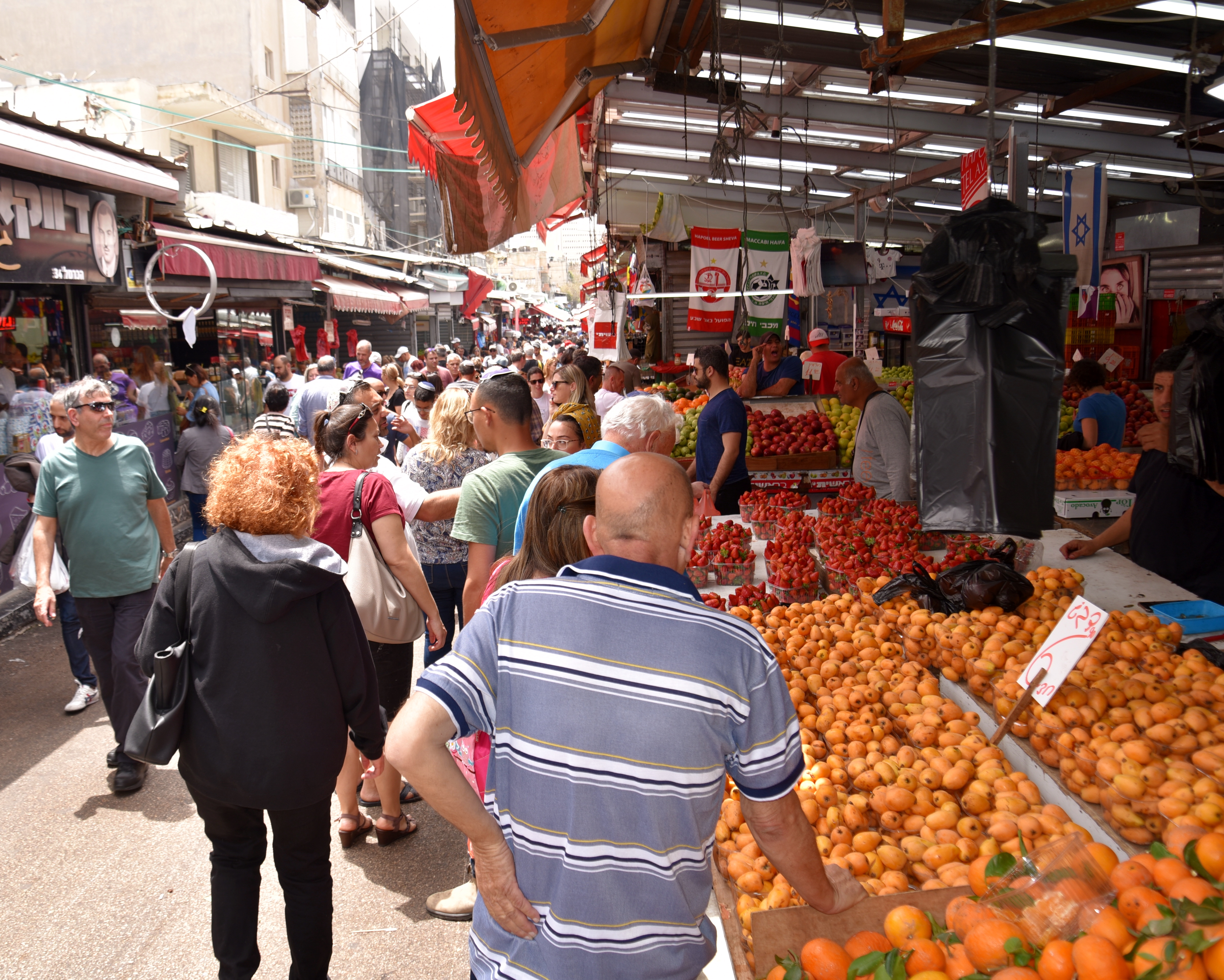 שוק הכרמל ונחלת בנימין